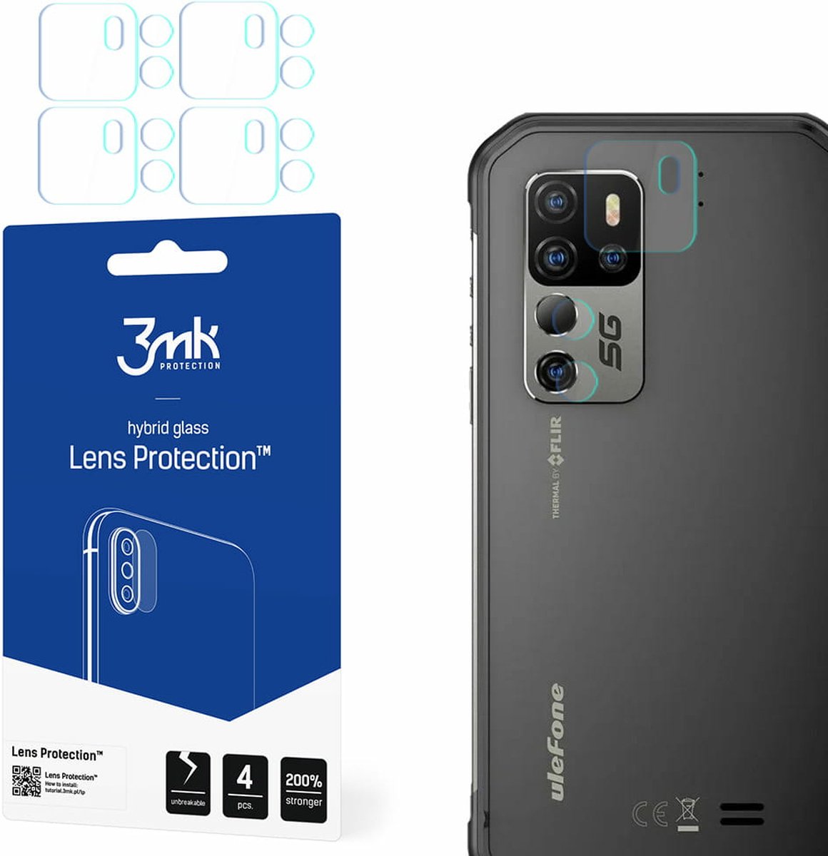 Ulefone Armor 11T - 3mk Lens Protection