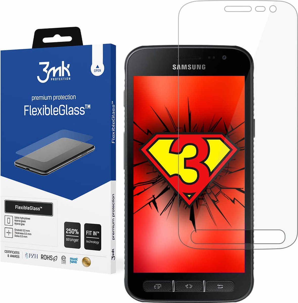 Samsung Galaxy Xcover 4 - 3mk FlexibleGlass