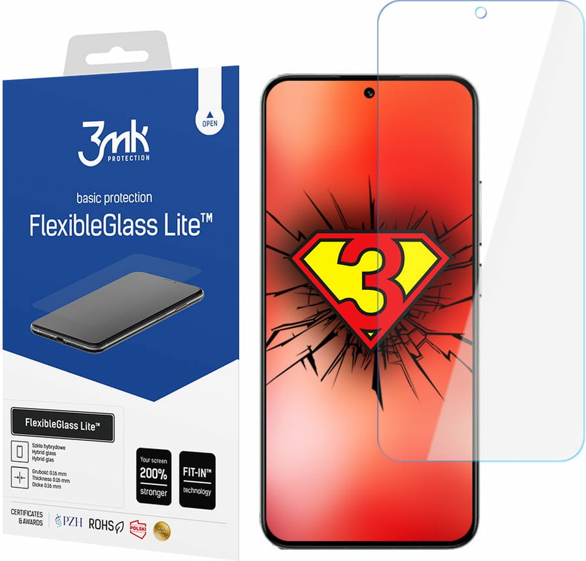Xiaomi 13 - 3mk FlexibleGlass Lite