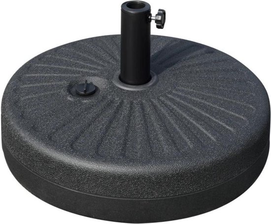Parasolvoeten – Voet Parasol – Tuin – Zwart – Ø51 x 14,5H cm