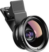 Telefoon Camera Lens Set - Groothoek & Macro - Smartphone Fotografie Accessoire - Optische Lenzen - Clip-On Design - Professionele Foto's en Video's - Lens Kit - Compact en Gemakkelijk te Gebruiken
