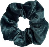 New Age Devi - Turquoise Velvet Scrunchie/Haarwokkel - Perfect voor elk kapsel!