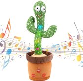 Smart-Shop Dansende Pratende Zingende Cactus - Nabootsend Herhalend Speelgoed - Zonnige Cactus Plus
