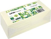 UPM notes - 75x75mm - pastel geel - pak 12x 100 vel - IN-5654-01PG12