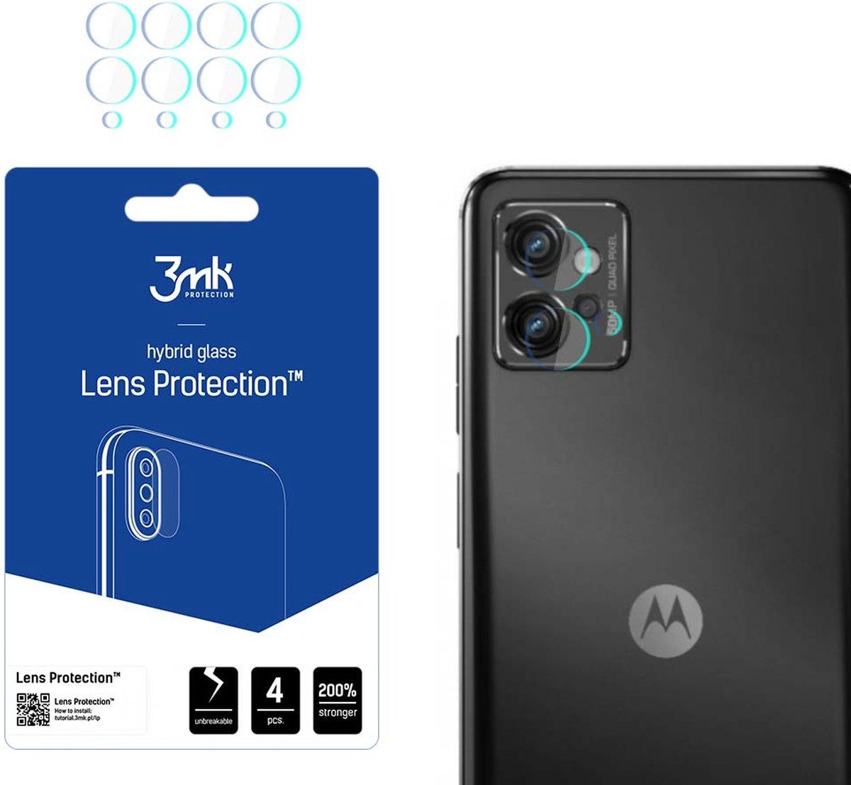 Motorola Moto G32 - 3mk Lens Protection