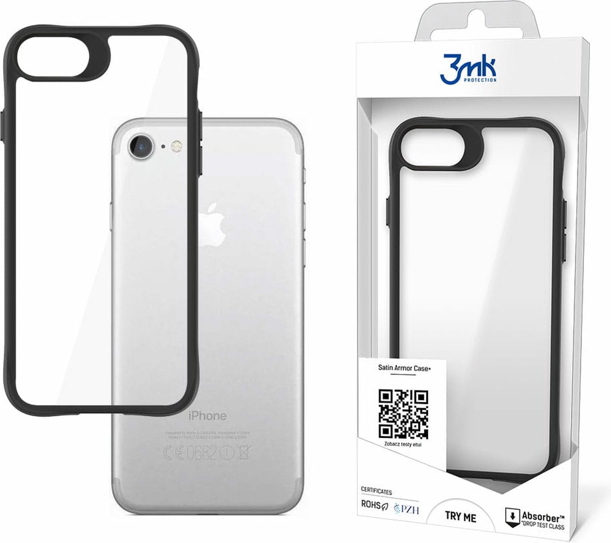 Apple iPhone SE 2020/2022 - 3mk Satin Armor Case+