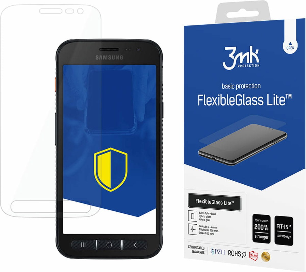 Samsung Galaxy Xcover 4s - 3mk FlexibleGlass Lite