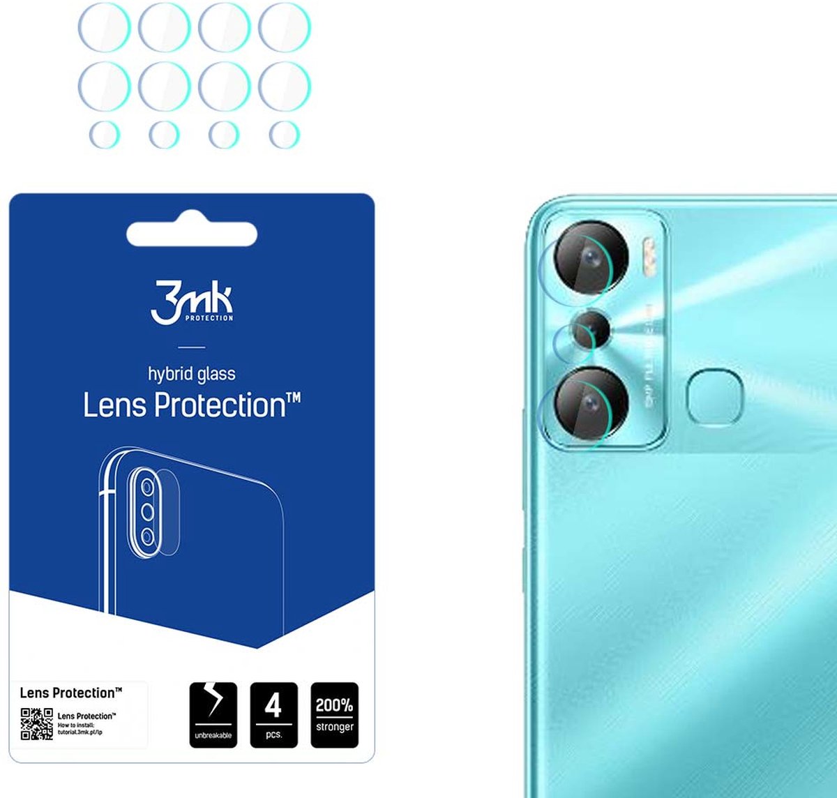 Infinix Hot 20 - 3mk Lens Protection