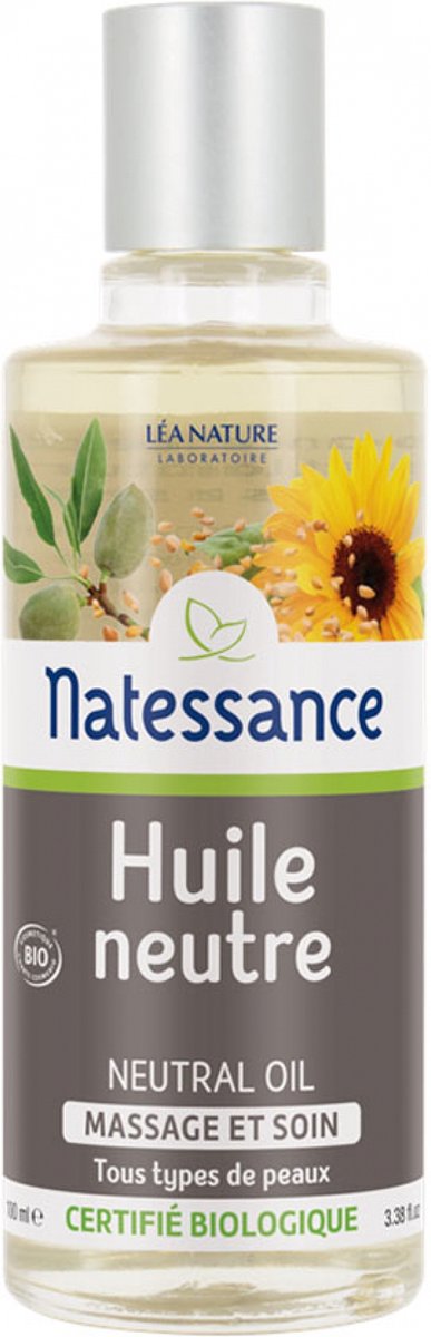 Goedkoopste Natessance Huile Neutre Massage et Soin Bio 100 ml