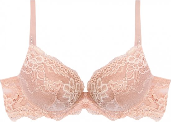Pleasure State My Fit Lace Plunge Push-up BH Beige 75 C