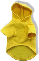 buddy store - hondentrui - hoodie - geel - hondenkleding - maat m