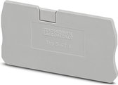 Phoenix D-ST 4 - Terminal block cover - 50 pc(s) - Grey - 2.2 mm - 55.9 mm - 29 mm