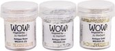 WOW! Embossing Poeder Set 3x15 ml Trio Frosted Jewels
