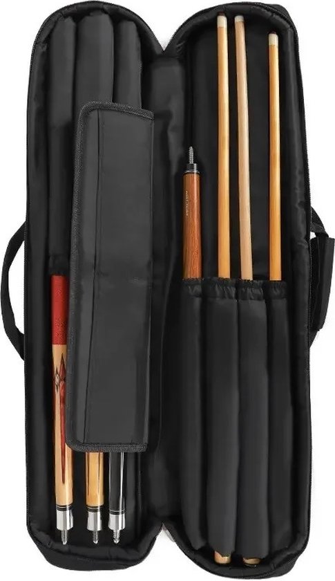 Biljart of pool tas 3+4 blauw