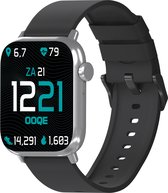 OOQE WATCH PRO 7 - Smartwatch Heren en Dames | Zwart / Zilver
