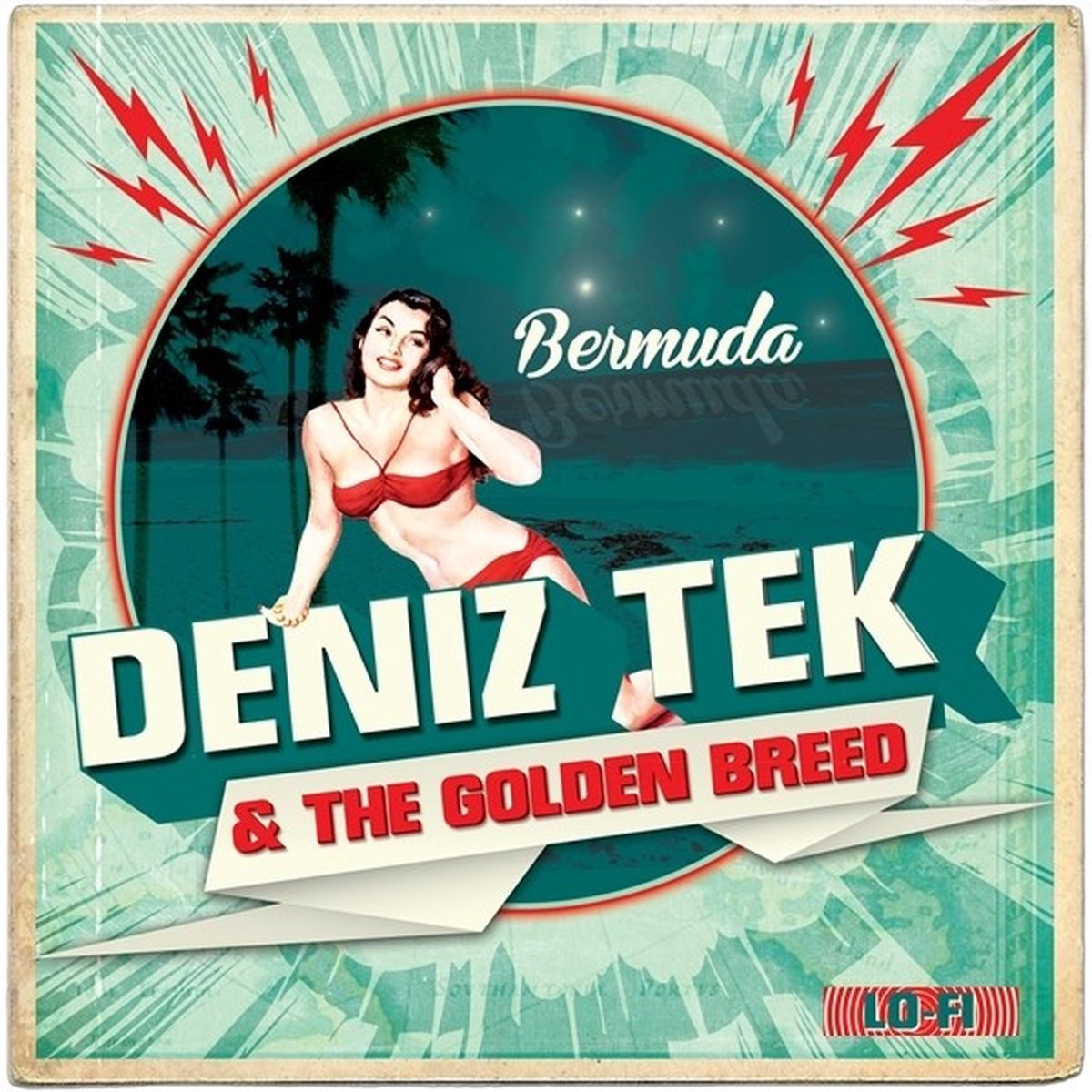 Deniz Tek & The Golden Breed - Bermuda (7" Single)