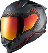 Nexx X.Wst3 Fluence Grey Red Mt XL - Maat XL - Helm