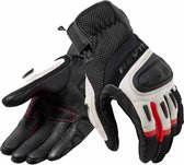 REV'IT! Gloves Dirt 4 Black Red XL - Maat XL - Handschoen