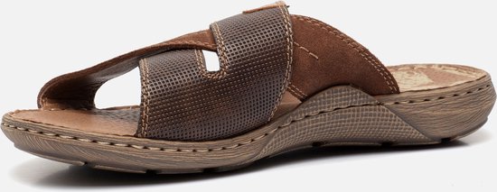Rieker Slippers Bruin Heren | Rieker Online Shop