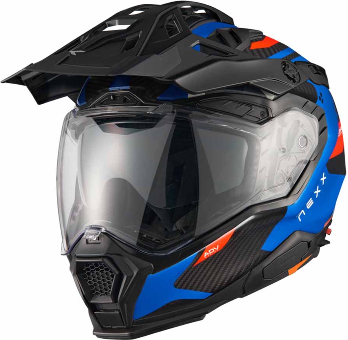 Nexx X.Wed3 Keyo Blue Red Mt XS - Maat XS - Helm