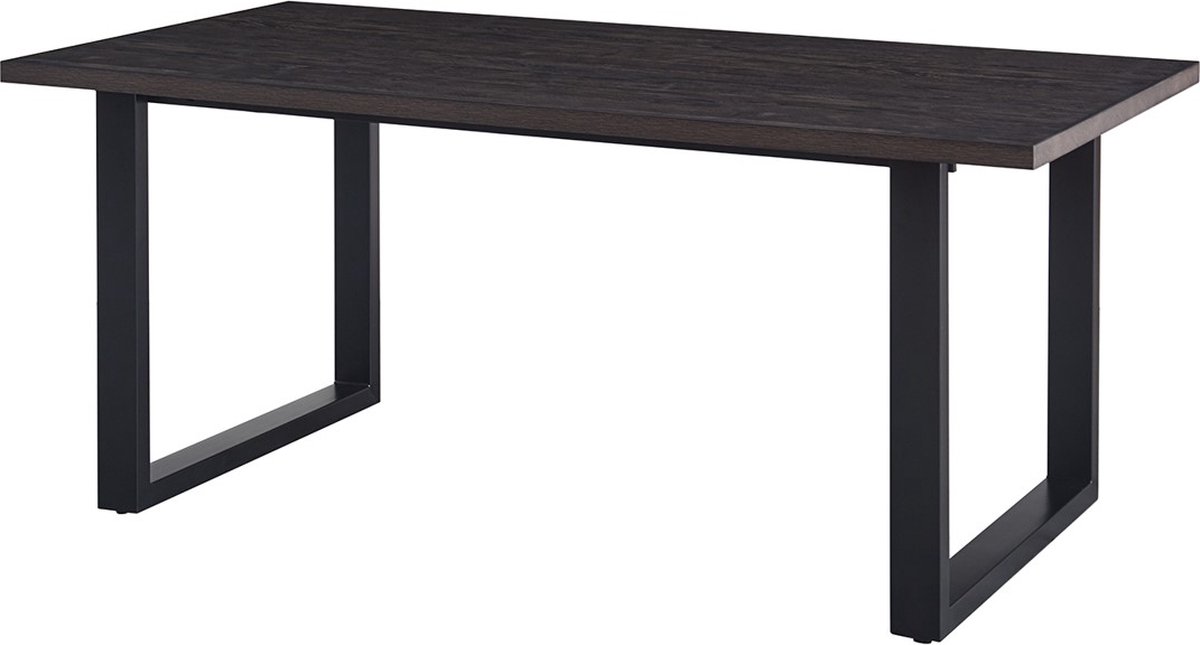 Interiax Eettafel 'Oliver' 200 cm Decor Donkerbruin