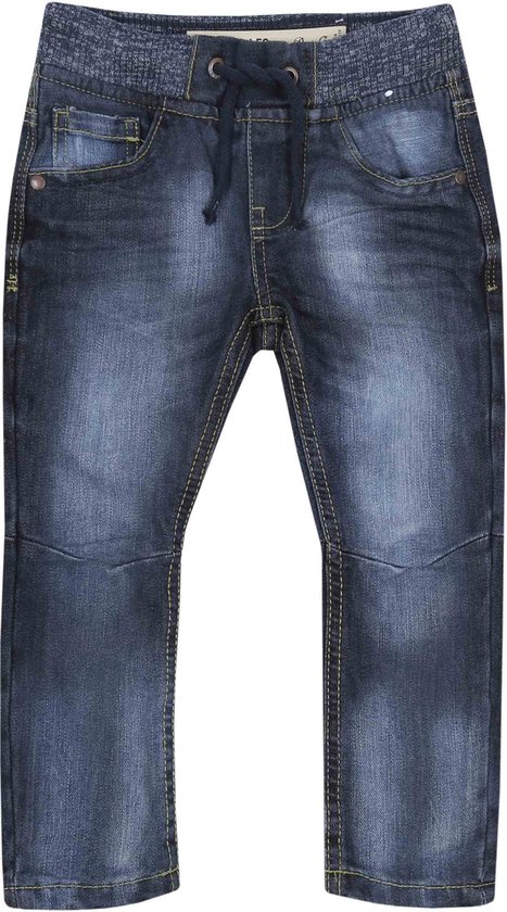 Denim broek met elastische band DENIM CO