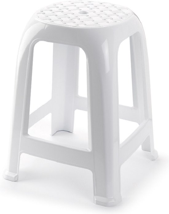 Lot de 16 tabourets empilables en plastique pour salle de classe