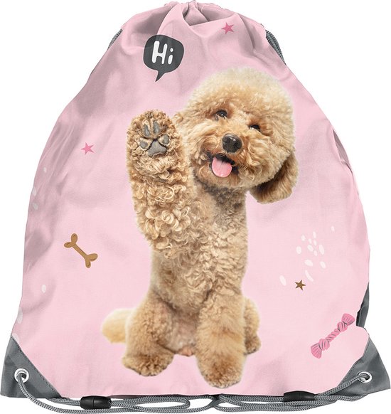 Foto: Animal pictures gymbag pup zwemtas 45 x 34 cm polyester