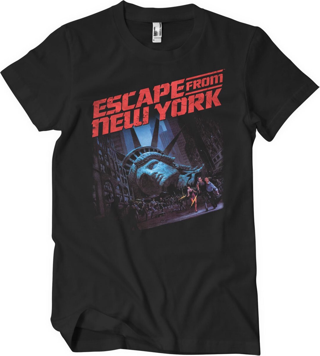 Escape From New York shirt Classic Filmposter S Zwart
