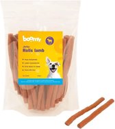 Boomy - Jerky Rolls Lamb - Glutenvrije hondensnacks met lamsvlees - Zachte honden snacks - 2 x 300g