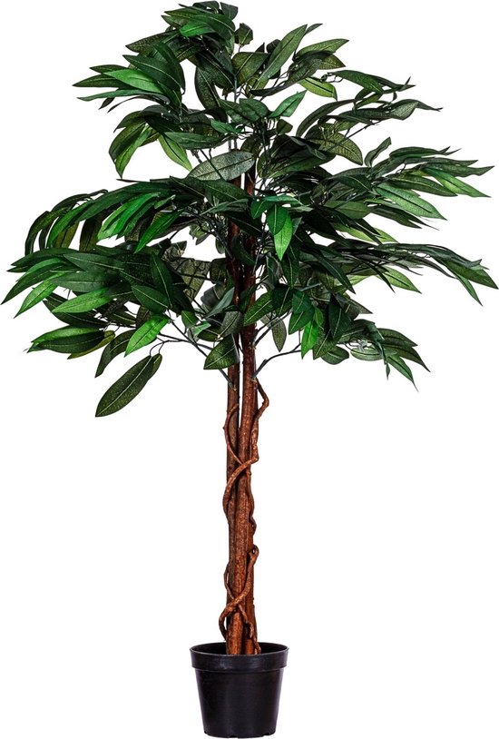 PLANTASIA Kunstplant Mangoboom - Mangoplant - 120 cm