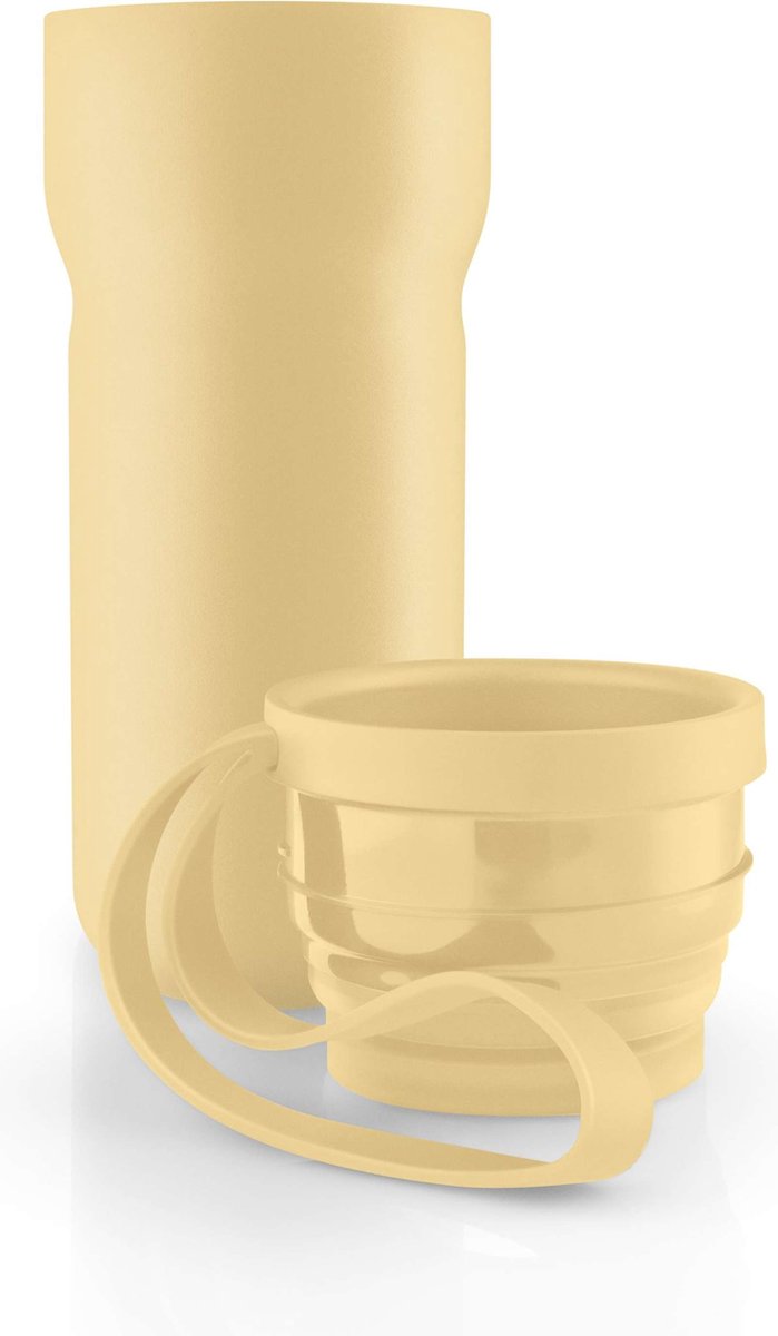 Eva Solo - Drinkbeker Nordic Kitchen Thermos 350 ml Lemon - Geel - Roestvast Staal - Kunststof - Siliconen