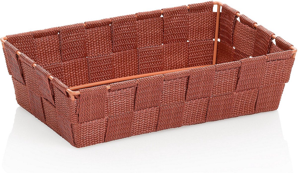Kela Badkamer - Alvaro Mand 23x15x6 cm - Polypropyleen - Oranje