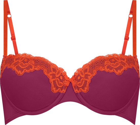 Hunkemöller Voorgevormde beugel bh Lace & Shine Paars B75