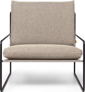 Ferm Living Desert 1-seater - 1-zits - zwart/donker zand Dolce buiten fauteuil