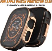 Luxe Extra Stevige Screen Protector Case Geschikt Voor Apple Watch Ultra 45Mm Voor Serie 9 8 7