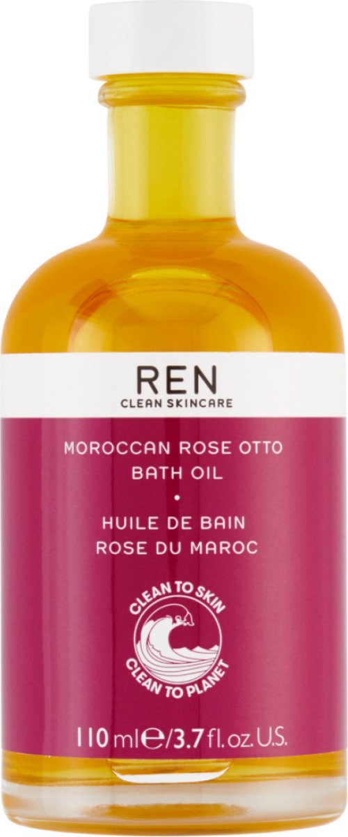 REN - Moroccan Rose Bath Oil - 110 ml - Unisex badolie