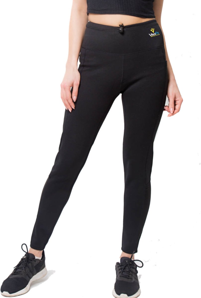 Hoge Taille Zweetbroek VeoFit S-XXXL: Strakker & Slanker