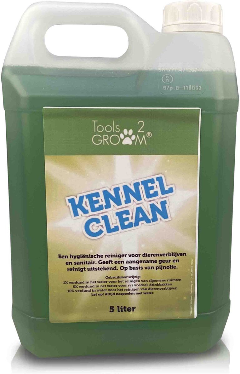 Okdv Hygiënische Reiniger Kennel Clean 5 Liter Groen - Okdv
