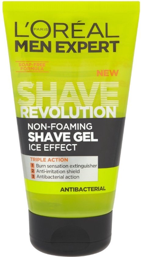 L'Oréal Men Expert Non-Foaming Shave Gel Ice Effect - 150 ml