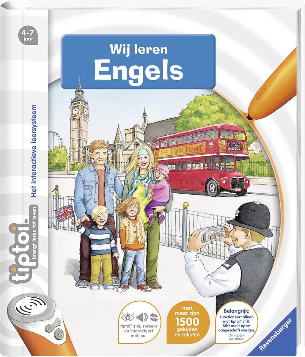 tiptoi® boek Wij leren Engels - Ravensburger - Leersysteem - Schrijver