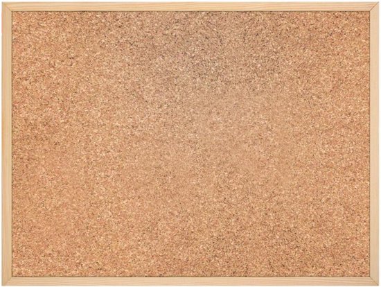 Prikbord kurk met aluminium lijst 90 x 120 cm Prikbord kurk met aluminium lijst 90 x 120 cm