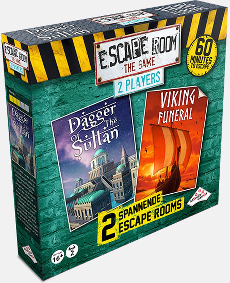 Escape Room The Game voor 2 spelers - Dagger of the Sultan & Viking Funeral