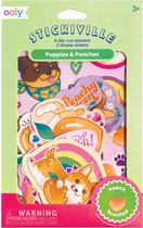 Ooly - Stickiville Stickers: Puppies & Peaches - Scented (2 Sheets & 6 Die-Cut)