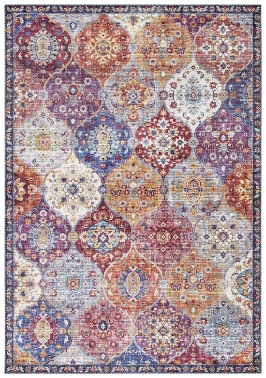 Flycarpets Elle Decoration - Vintage Vloerkleed - Ghom - Klassiek - Multi - 120x160 cm