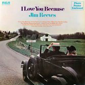 JIM REEVES - I love you because (originele Amerikaanse persing)