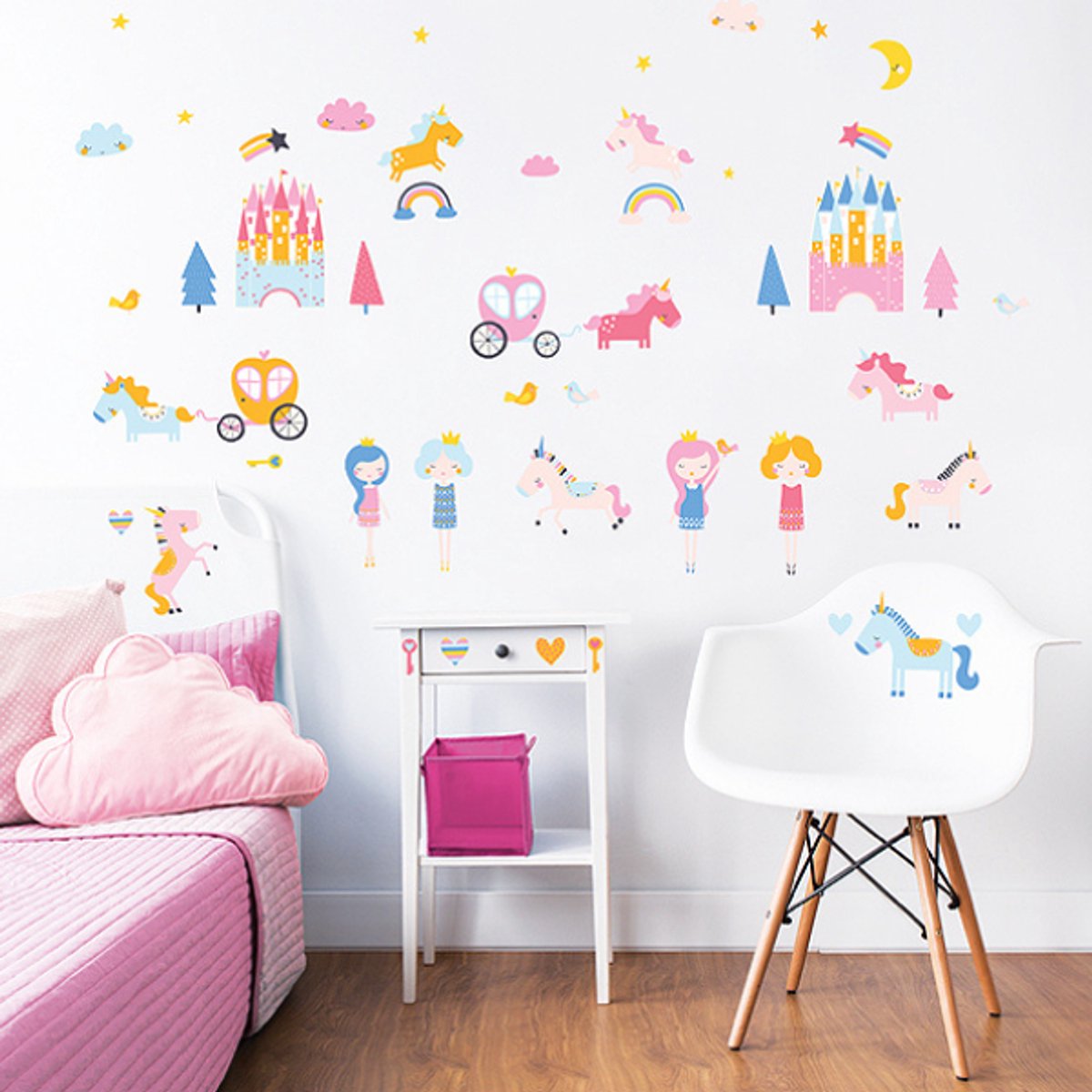 Muursticker Kinderkamer Walltastic M - Eenhoorn