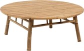 Table basse ronde J-Line - bambou/naturel
