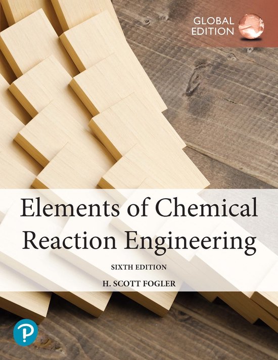 Elements of Chemical Reaction Engineering, Global Edition - cover