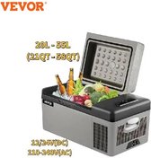 Réfrigérateur - Mini koelkast - Réfrigérateur et congélateur de voiture 20L - Glacière électrique portable - Vevor - Congélateur - Pour voiture/Camping/Plage
